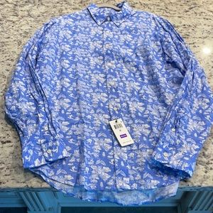 Ralph Lauren Polo cotton / linen blend  button up